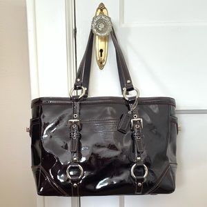 Coach Patent Leather Handbag